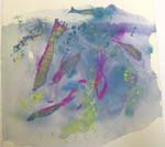 Monotypes: colour studies